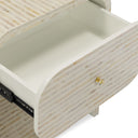 Borno 20" Mother of Pearl Nightstand by TOV Furniture, view 4