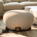 Pucker Ottoman by TOV Furniture, view 2
