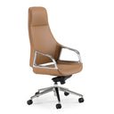 Merlo - Modern Brown High Back Executive Office Chair