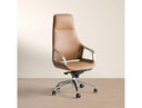 Merlo - Modern Brown High Back Executive Office Chair