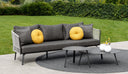 Milo Low Coffee Table by Talenti, outdoor setting