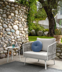 Milo Low Coffee Table by Talenti, outdoor setting