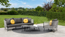 Milo Low Coffee Table by Talenti, outdoor setting