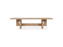 Mineola - Modern Natural White Oak 110" Dining Table
