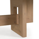 Mineola - Modern Natural White Oak 110" Dining Table