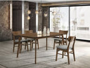 Helena - Modern Extendable Glass Dining Table - Large