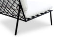 Salma Outdoor Accent Chair White