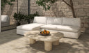 Miles Outdoor Chaise White