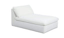 Miles Outdoor Chaise White