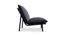 Morgan Outdoor Accent Chair Speckled Charcoal