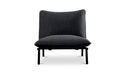 Morgan Outdoor Accent Chair Speckled Charcoal