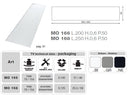 MO-USA3 Modena Modern Black TV Entertainment System Made In Italy