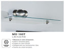MO-USA3 Modena Modern Black TV Entertainment System Made In Italy