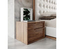 Amberlie - Modern Walnut Nightstand