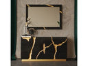 Aspen - Modern Black and Gold Dresser