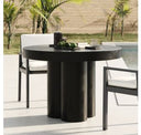 Bruni - Modern White Concrete End Table