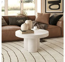 Bruni - Modern Black Concrete Coffee Table