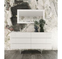 Chrysler Modern White TV Stand