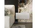 Chrysler Modern White Nightstand