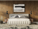 Concord - Modern Light Grey Velvet Bed