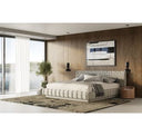 Concord - Modern Black Marble + Black Ash + Aluminum Dresser
