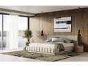 Concord - Modern Light Grey Velvet Bed