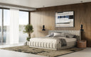 Concord - Modern Black Marble + Black Ash + Aluminum Chest