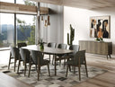 Costello - Mid-Century Modern Wenge Dining Set