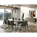 Costello - Mid-Century Modern Wenge Dining Table