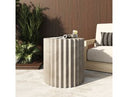 Evadale - Modern Grey Concrete End Table