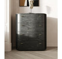 Fields - Modern Black Acacia Dresser