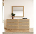 Gavin - Modern Natural Ash Mirror