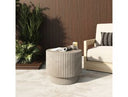 Gruver - Modern Grey Concrete End Table