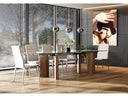 Rackham Mid-Century Walnut Round Dining Table
