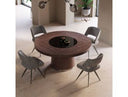 Castillo Modern Walnut Dining Table