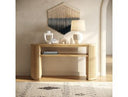 Jacobson - Modern Natural Acacia Console Table
