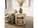 Jacobson - Modern Natural Acacia End Table