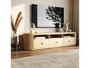 Jacobson - Modern Natural Acacia TV Stand