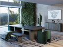 Timlin - Modern Concrete & Metal Bench