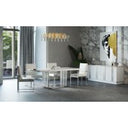 Kingsley Modern Marble & Rosegold Coffee Table