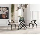 Mason - Mid-Century Modern Beige & Grey Ash Dining Chair (Set of 2)