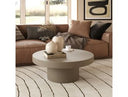 Morley - Modern Round Concrete Coffee Table