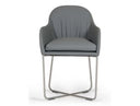 Sweeny Modern Grey Dining Chair