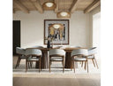 Truman - Mid-Century Modern Walnut Extendable Dining Table + 8 Chairs Set