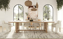 Walz - Modern Natural Oak Rectangular Dining Table