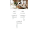 Mondo - Modern Modular Beige Fabric Sectional Sofa