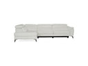 Monte Carlo - Italian Modern Cappuccino Leather Right Facing Sectional Sofa