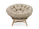Moon - Outdoor Beige Lounge Chair