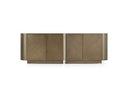 Moorgate - Modern Travertine Ceramic + Bronze Buffet