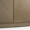 Moorgate - Modern Travertine Ceramic + Bronze Buffet